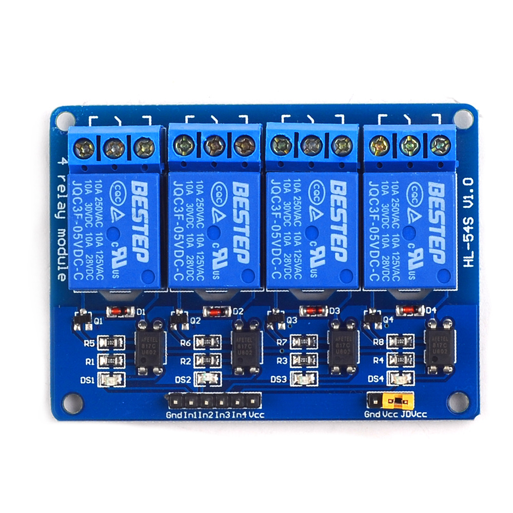 Relay Module 5V - 5V 4 Channel Relay Module 4-channel