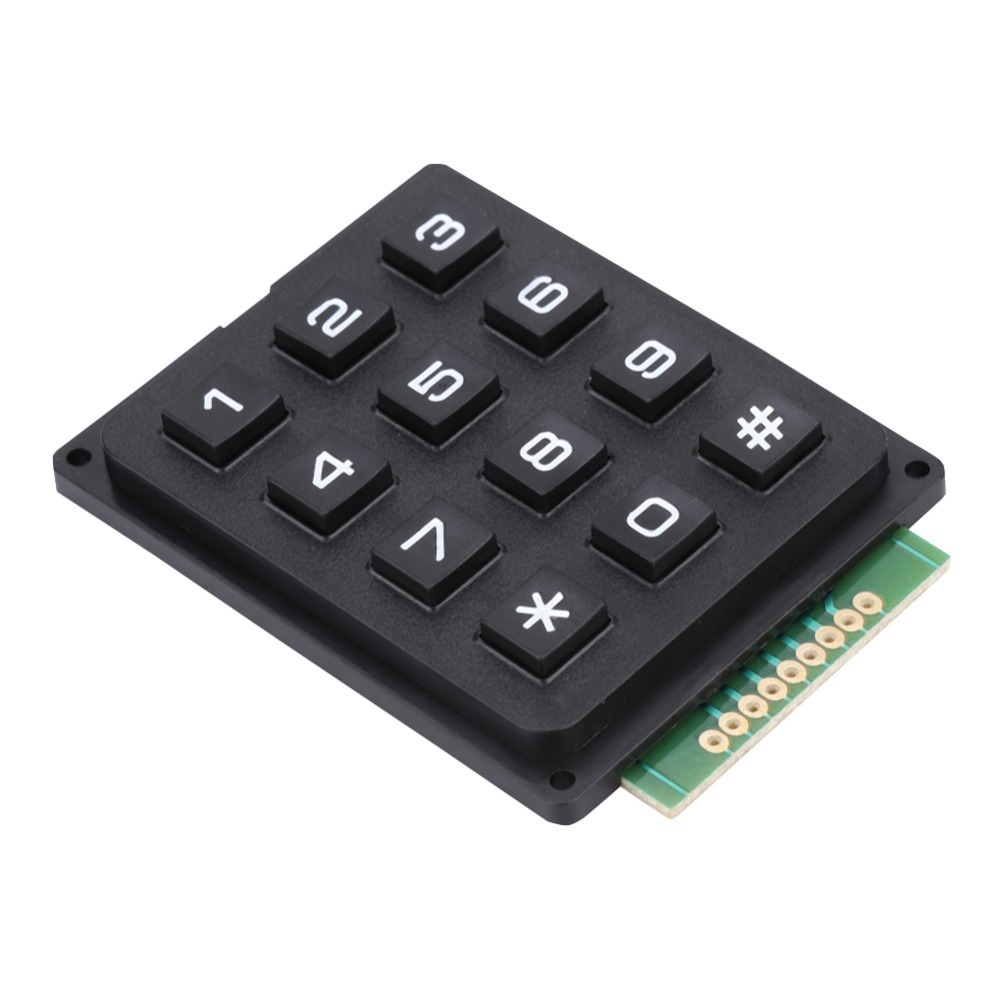 Diy Electronics Uk - Practical 12 Keys Keyboard Modules 3x4