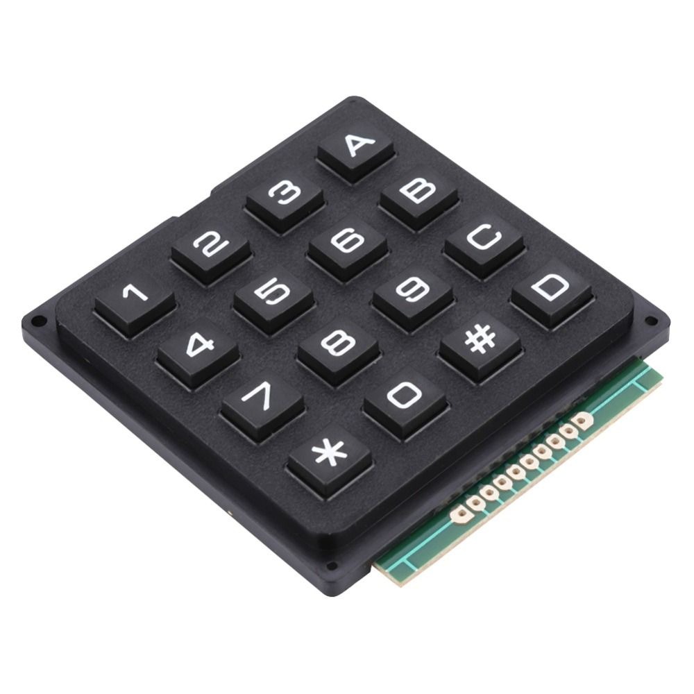 Diy Electronics Uk - Practical 4x4 Numeric Keypad 16 Keys
