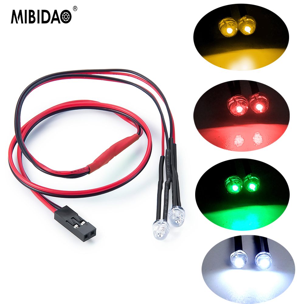 Diy Rc Electronics - MIBIDAO RC Car LED Lights Spotlight