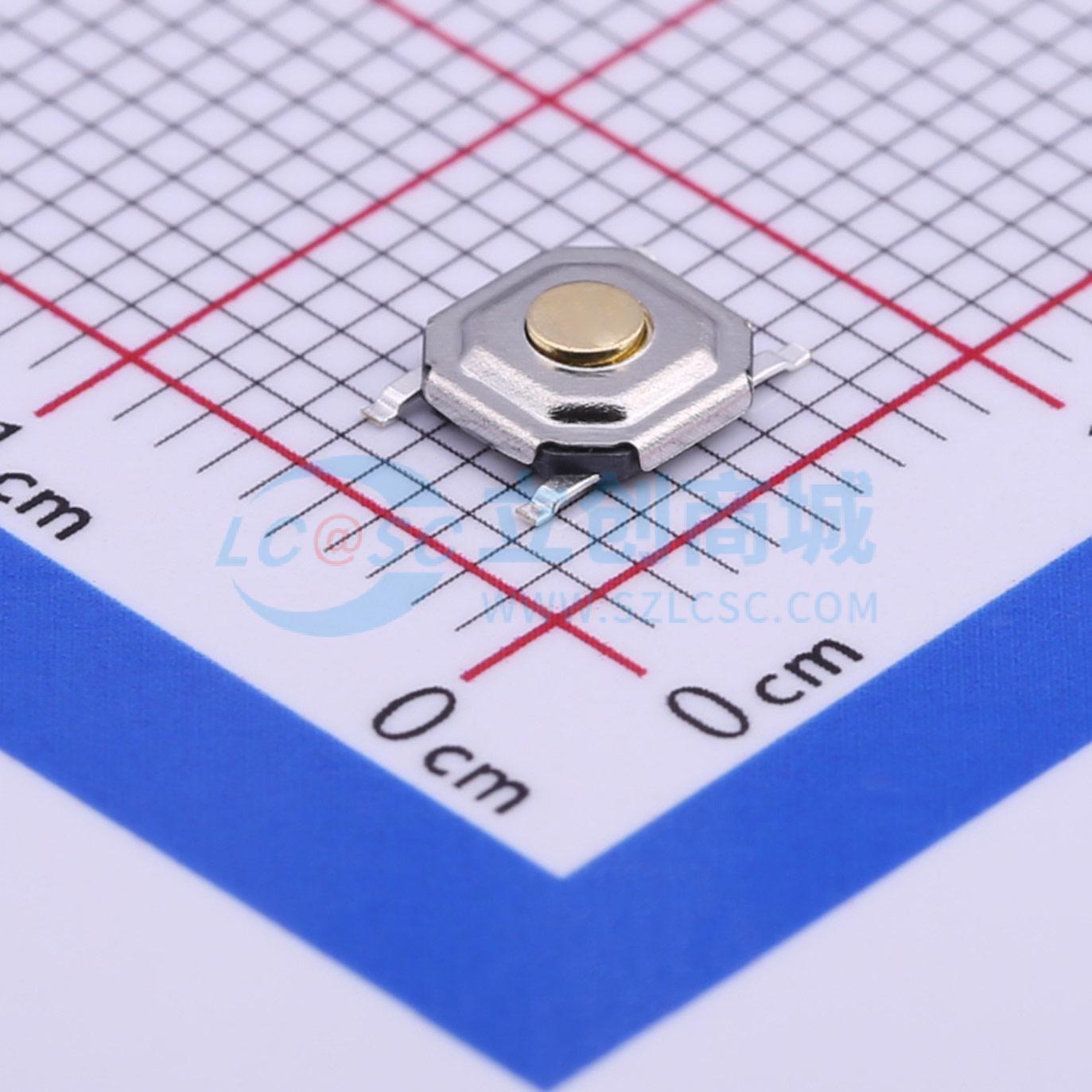Push Button Tactile - 285pcs TS-1087S-01526 SMD 5.2x5.2mm SPST 2.6N