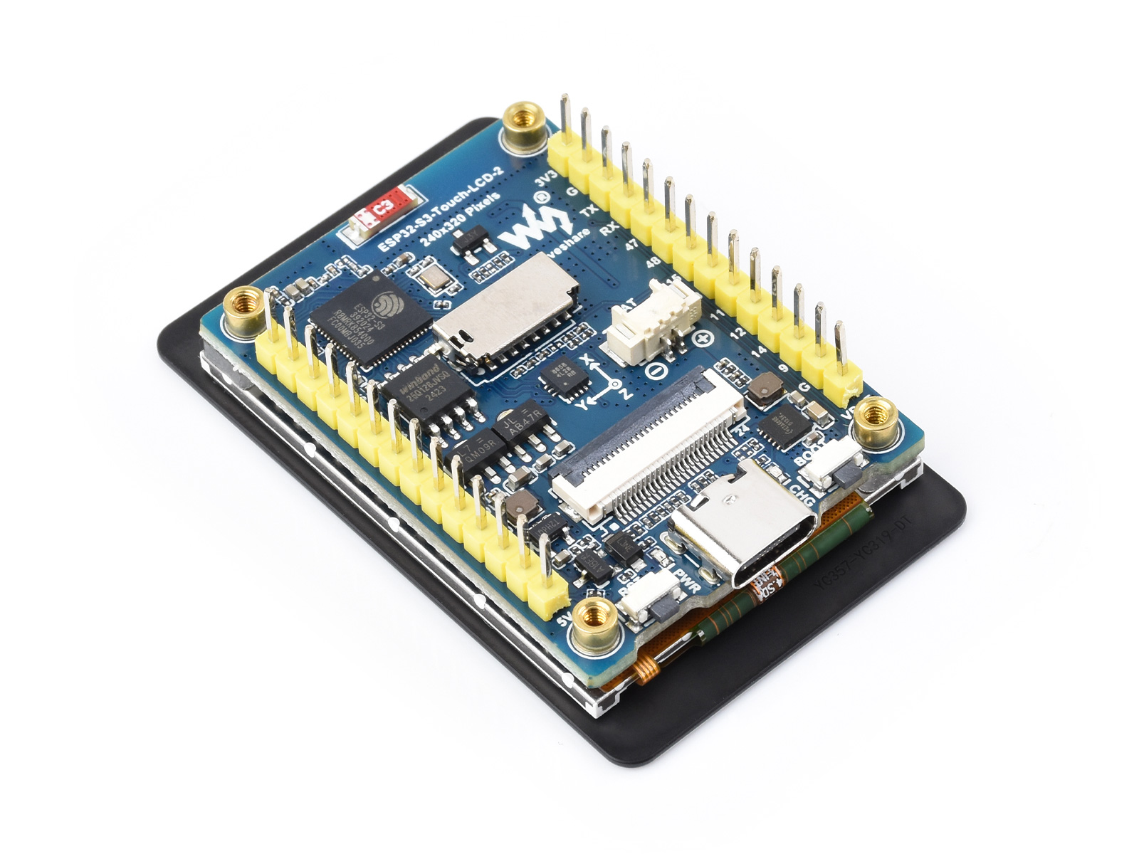 Waveshare ESP32-S3 2inch Capac - đánh giá và giá Diy Electronics Kits