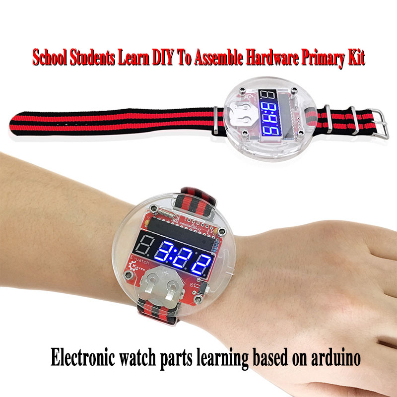 Single Chip LED Kit Clock DIY  - đánh giá và giá Diy Electronics Kits