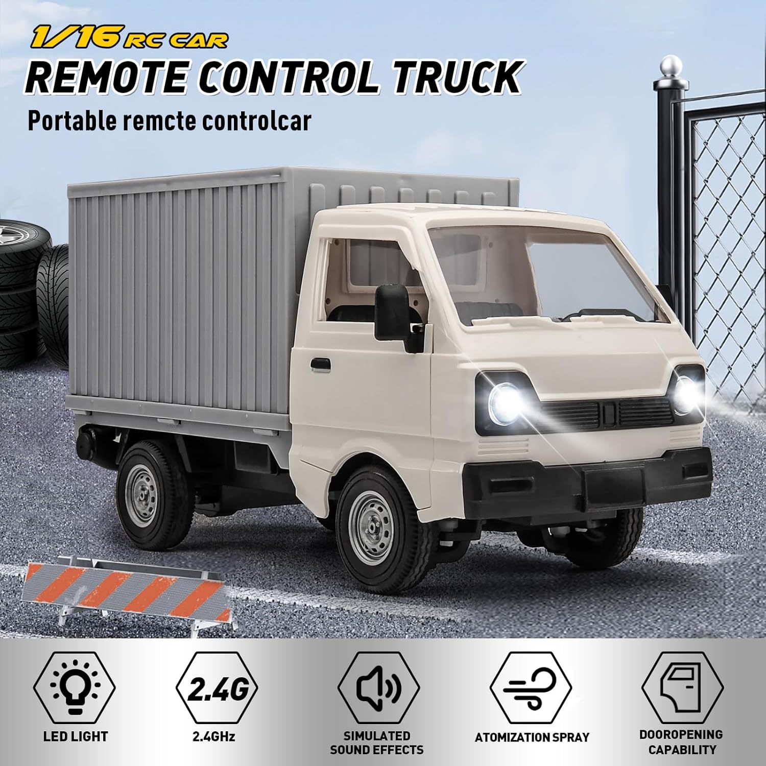 KF21 RC Truck 1:16 2.4GHZ RC C - đánh giá và giá Diy Rc Electronics