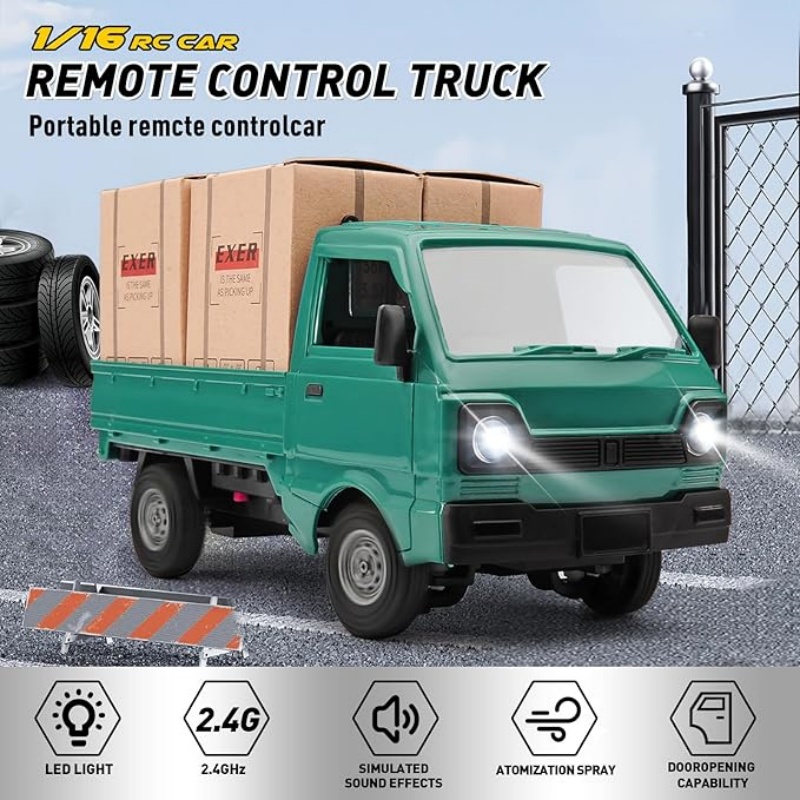 KF21 RC Truck 1:16 2.4GHZ RC C - đánh giá và giá Diy Rc Electronics