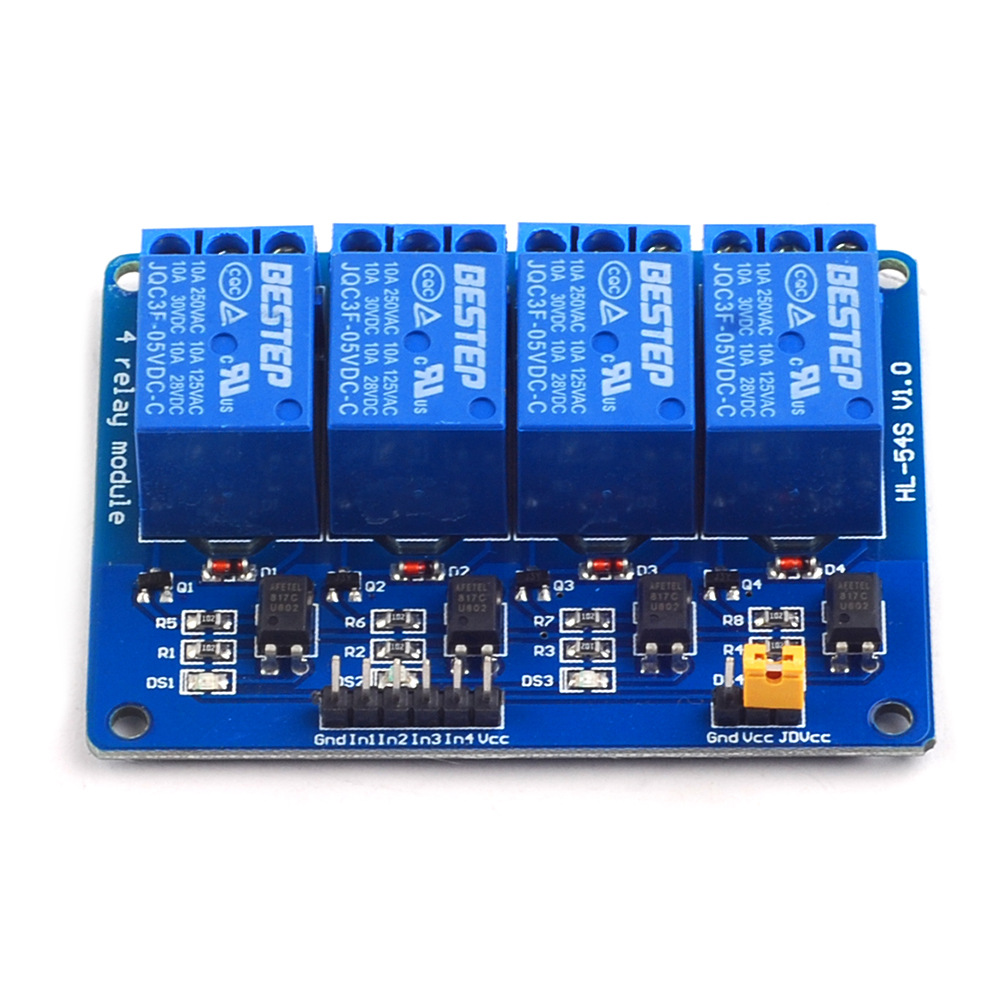 5V 4 Channel Relay Module 4-ch - đánh giá và giá Relay Module 5V