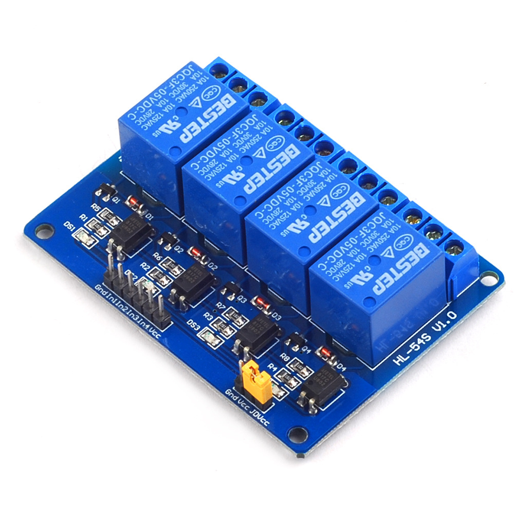 5V 4 Channel Relay Module 4-ch - đánh giá và giá Relay Module 5V