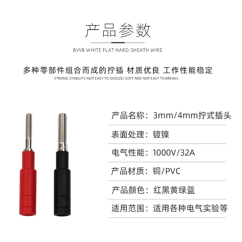 DCC 3mm/4mm Threaded Plug Pure - đánh giá và giá Diy Electronics Uk