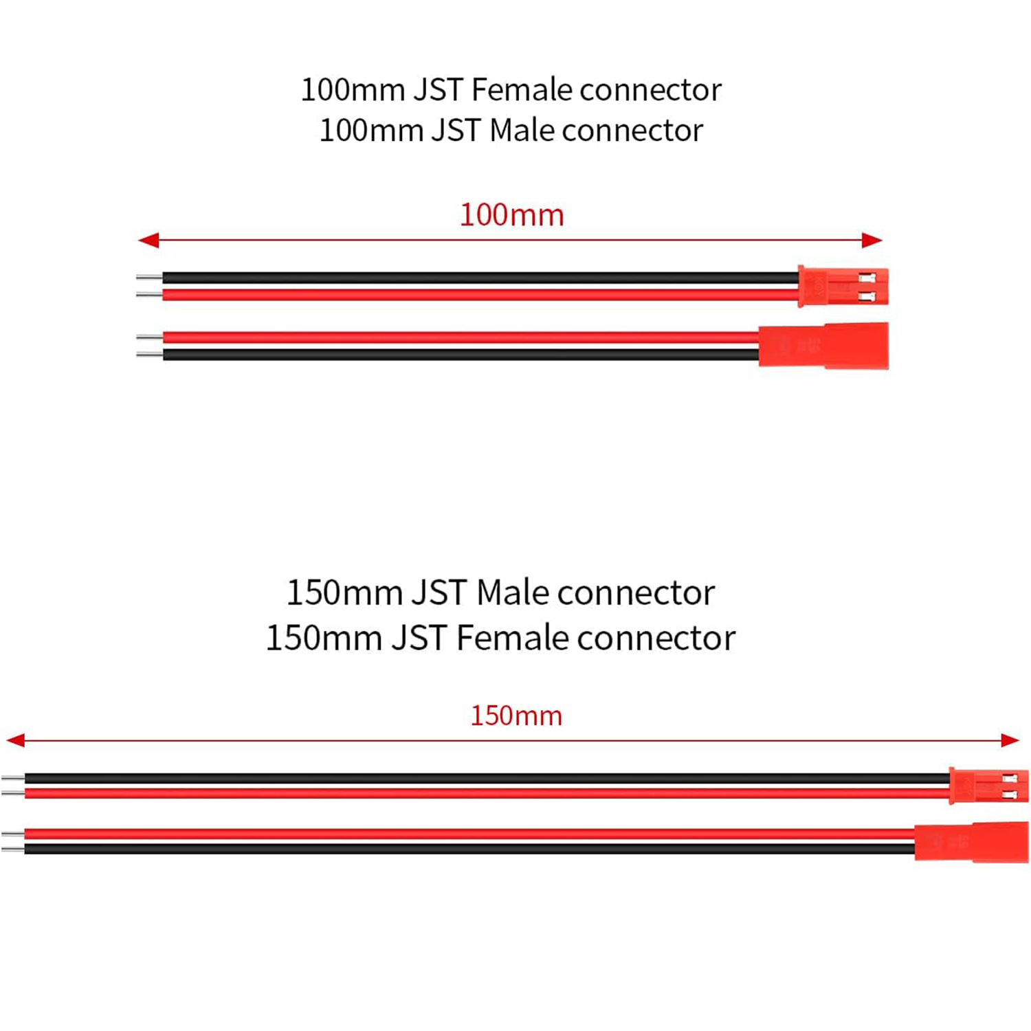 10CM 15CM AWG JST Plug Connect - đánh giá và giá Diy Rc Electronics