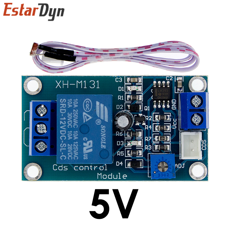 XH-M131 DC 5V 12V 24V 10A Ligh - đánh giá và giá Relay Module 5V