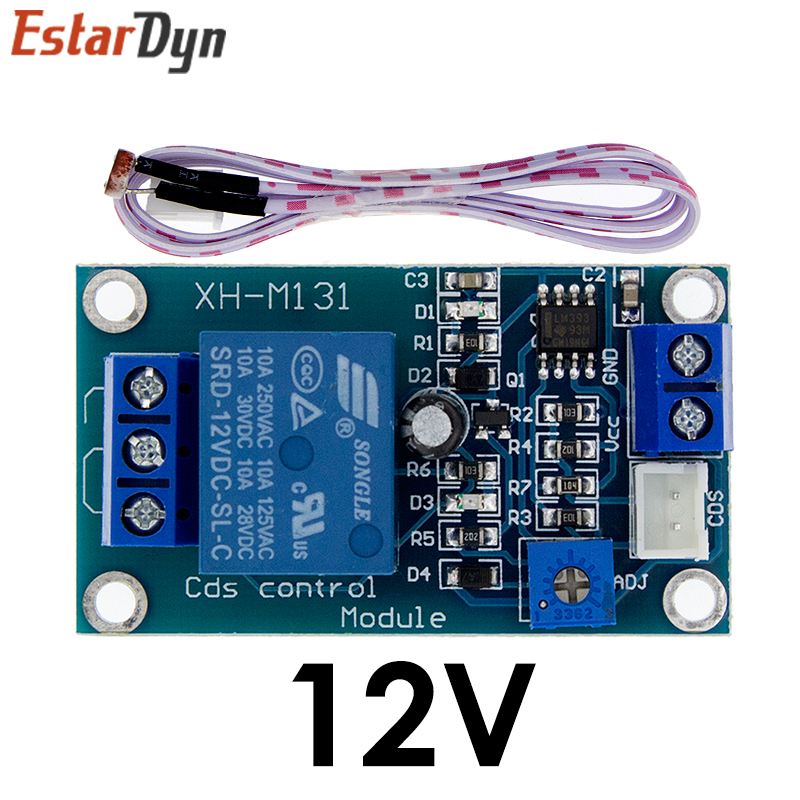 XH-M131 DC 5V 12V 24V 10A Ligh - đánh giá và giá Relay Module 5V
