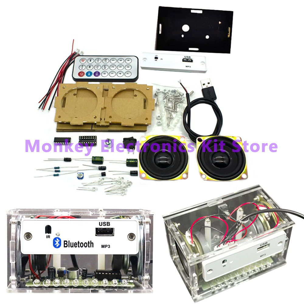 White DIY Bluetooth Speaker El - đánh giá và giá Diy Electronics Case
