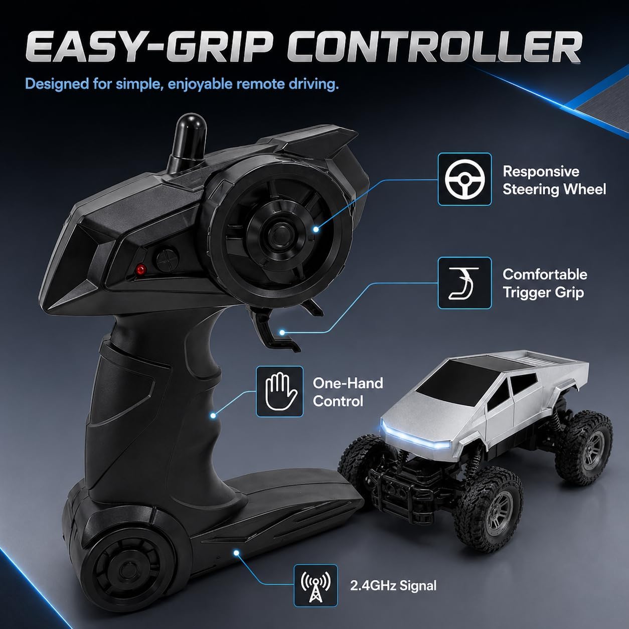 1:18 RC Car Remote Control Tru - đánh giá và giá Diy Rc Electronics