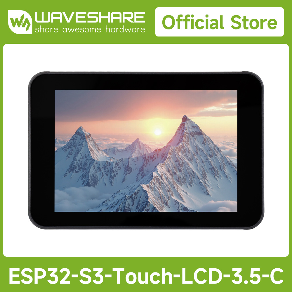 Waveshare ESP32-S3 3.5inch Cap - đánh giá và giá Diy Electronics Kits