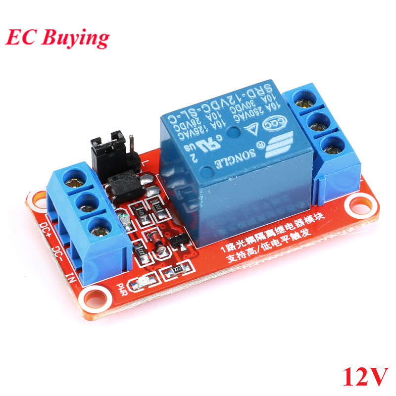 One 1 Channel Way 5V 12V Relay - đánh giá và giá Relay Module 5V