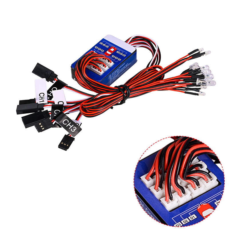Rc 12 LED Lighting System Kit  - đánh giá và giá Diy Rc Electronics