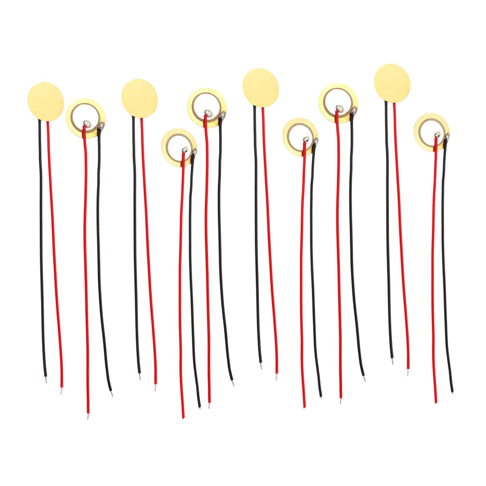 Pre Soldered Piezo Disc Pickup - đánh giá và giá Diy Guitar Electronics Kit