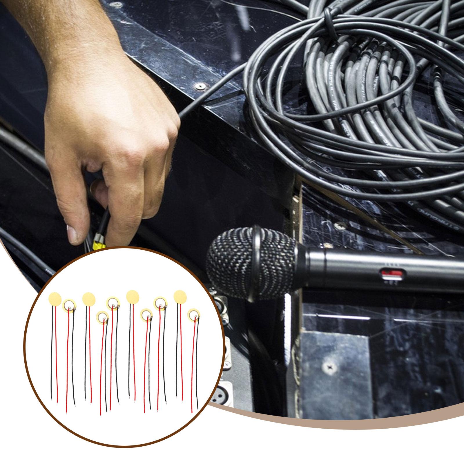 Pre Soldered Piezo Disc Pickup - đánh giá và giá Diy Guitar Electronics Kit