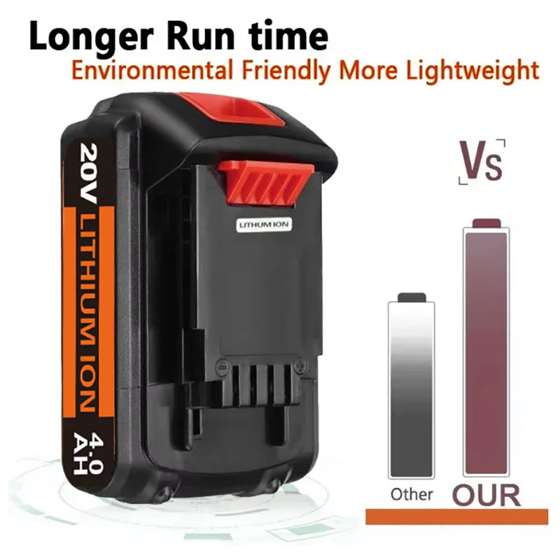 20V 3.0Ah 4.0Ah BL2018 Replace - đánh giá và giá Black+Decker Tool 20V Max