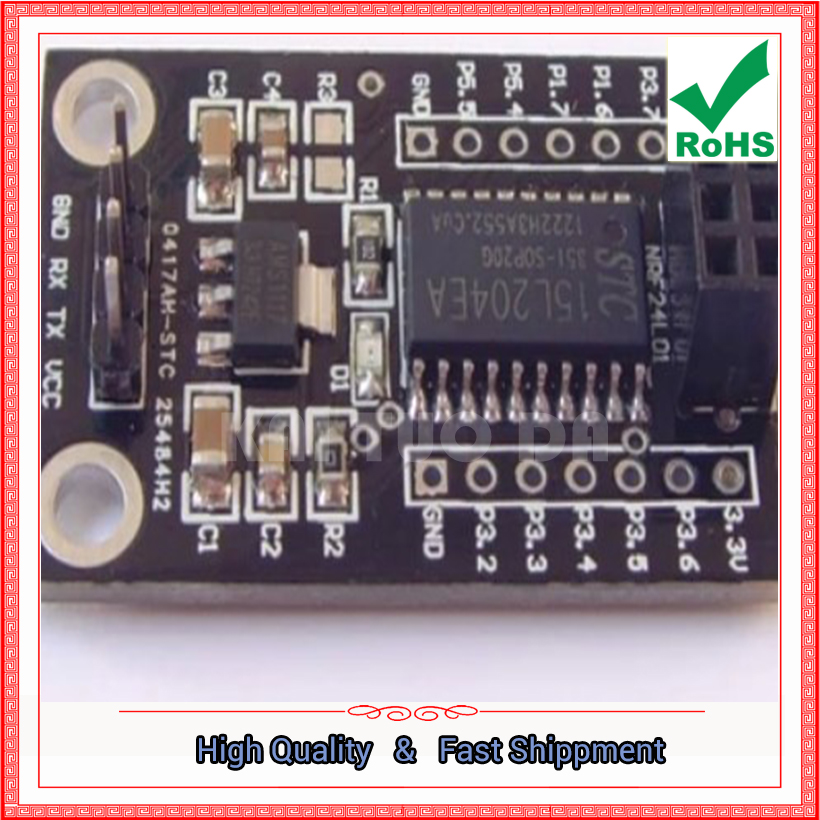 STC15L204 + NRF24L01 Interface - đánh giá và giá Nrf24L01 Module Wireless