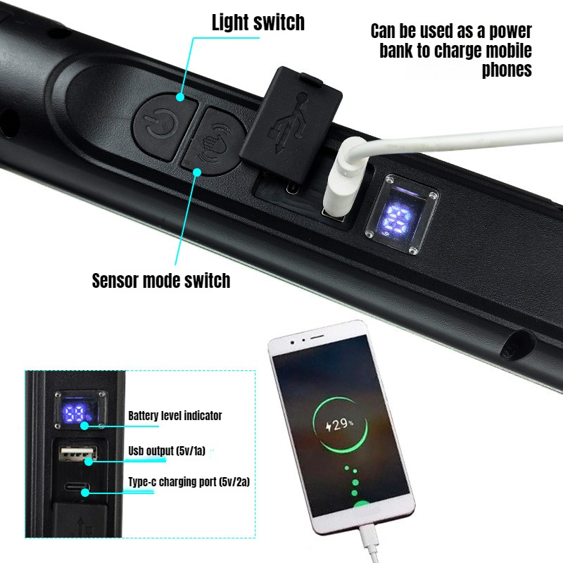 LED Magnetic Work Light 1200LM - đánh giá và giá Ldr Light Sensor